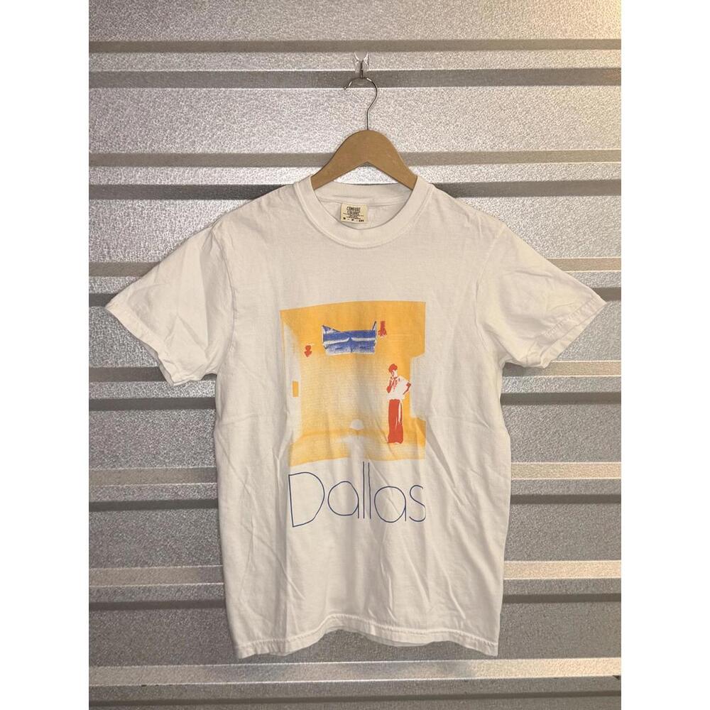 Harry Styles Dallas Pop Up Graphic White Tee S